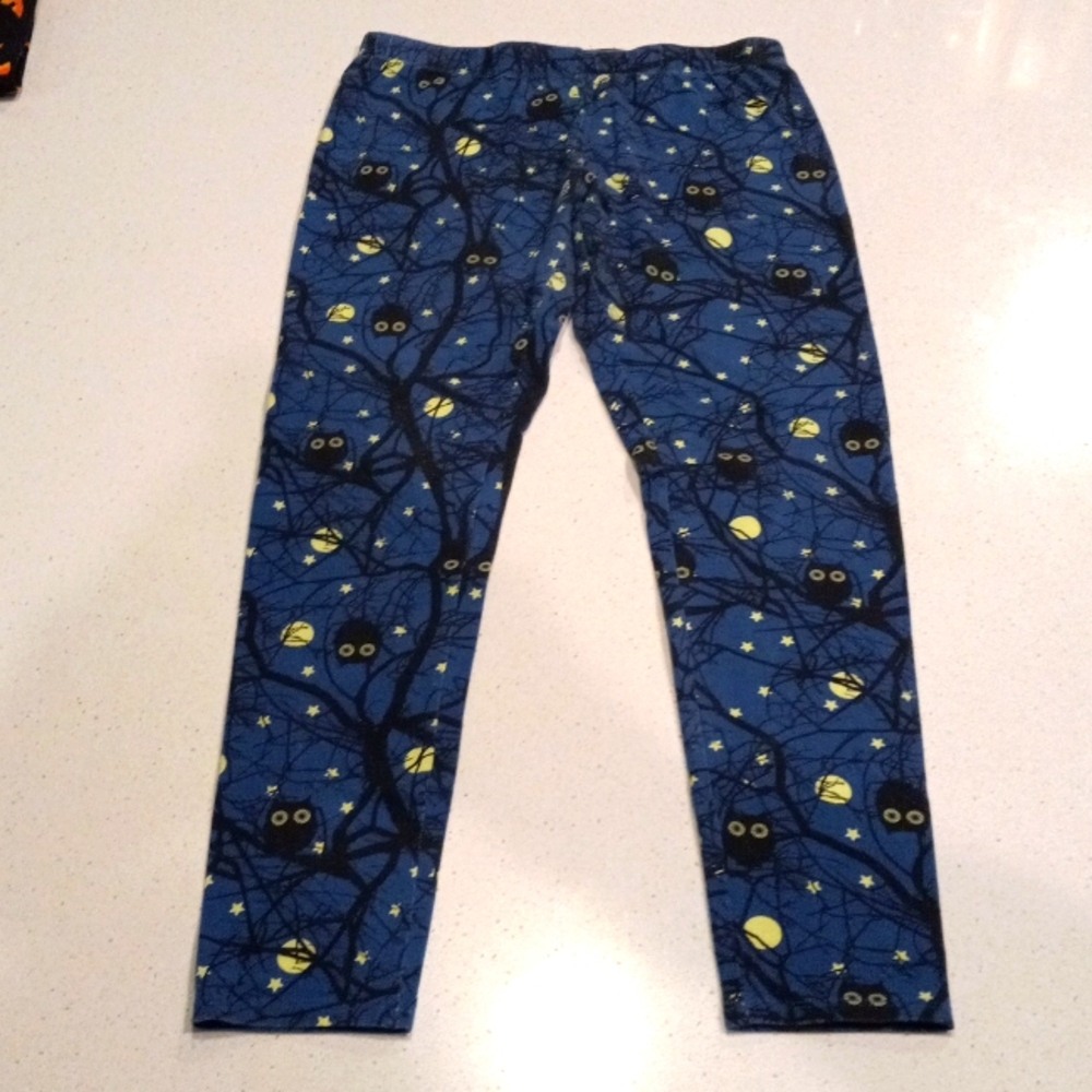No Boundaries Juniors Night Owl Pajama Pants (Size: L 11-13)